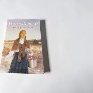 Frozen Summer Mary Jane Auch Paperback Book Kids Historical Fiction